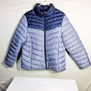 Women's XL Big Chill Full Zip With 2 Zipped Pockets Lined Puffer Coat